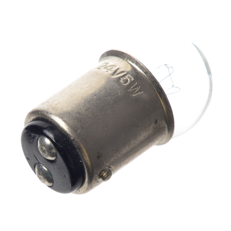 ŻARÓWKA 24V 5W BA15D