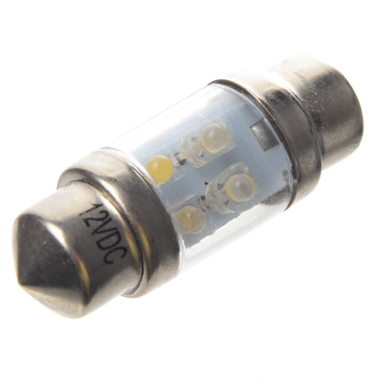 ŻARÓWKA RURKOWA 12V LED 10x31mm 4W