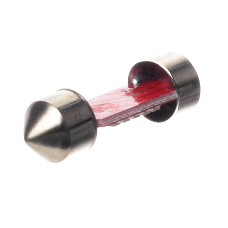 ŻARÓWKA RURKOWA 12V LED C5W 1,2W BIAŁA 31mm