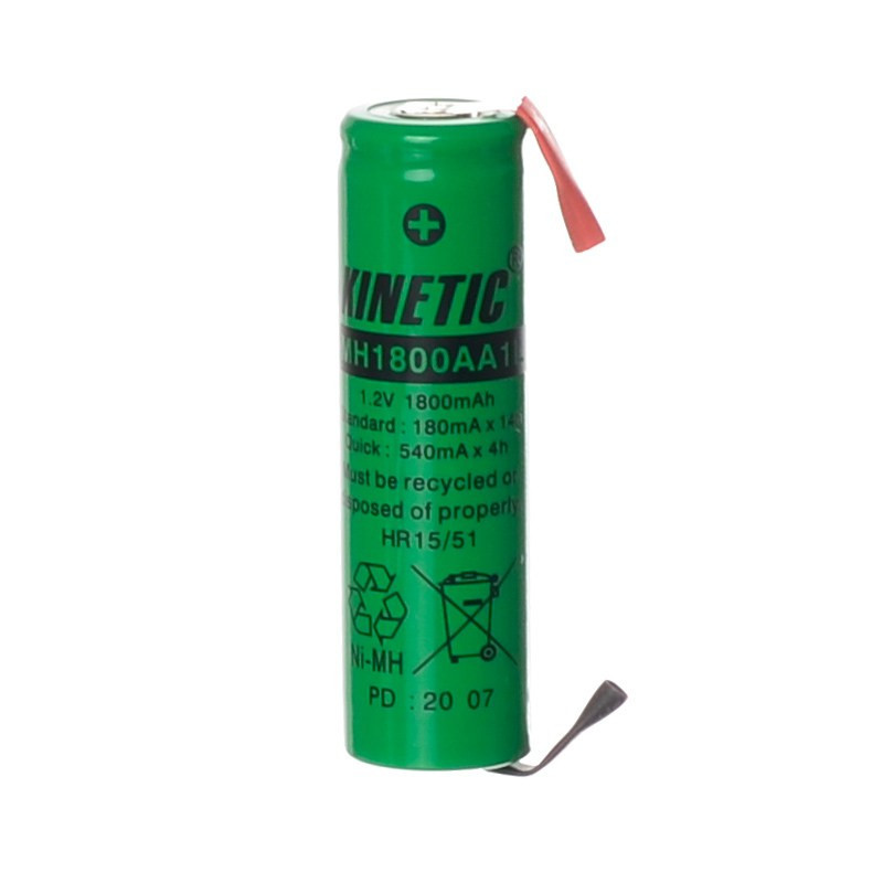 AKUMULATOR R6 AA 1,2V 1800mAh NiMh DO LUTOWANIA KINETIC