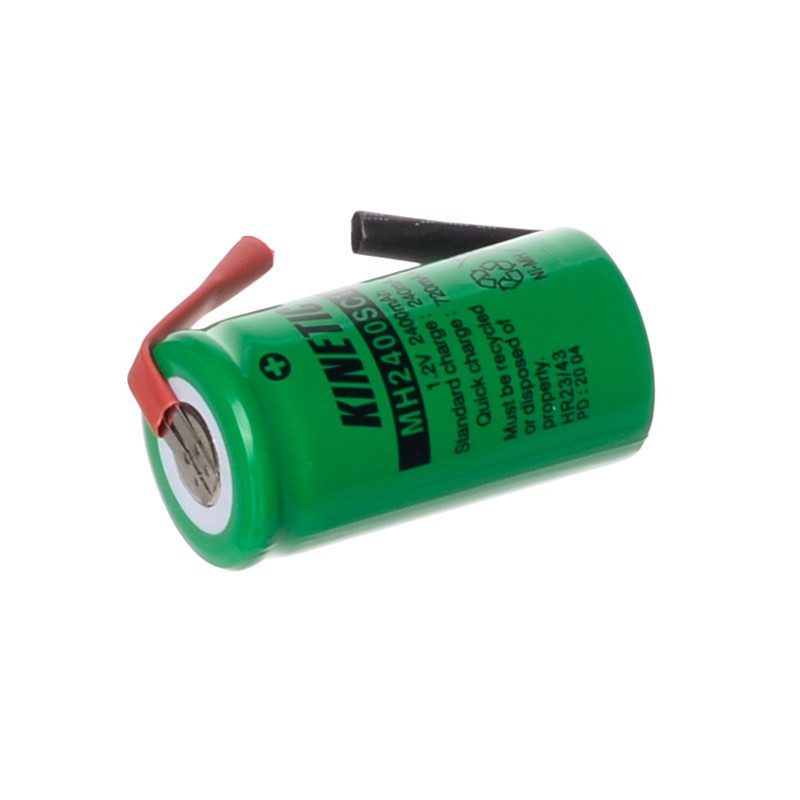 AKUMULATOR 1,2V 2400mA NiMh do lutowania kinetic R14