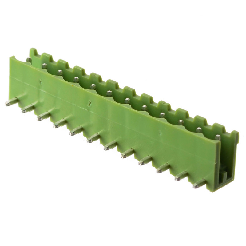 STL 12pin ZŁĄCZE KĄTOWE W DRUK ZIELONE