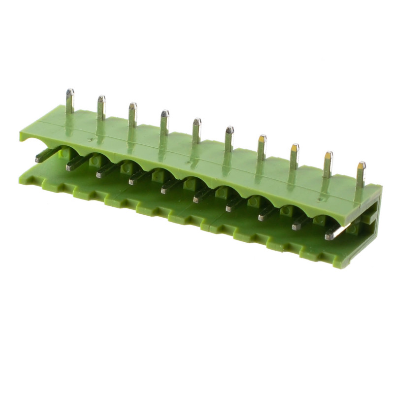 STL 10pin ZŁĄCZE KĄTOWE W DRUK ZIELONE