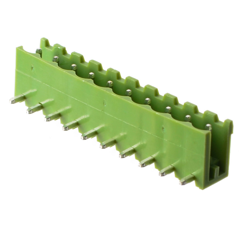 STL 10pin ZŁĄCZE KĄTOWE W DRUK ZIELONE