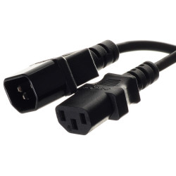 PRZEWÓD PRZEDŁUŻACZ IEC320 1,5m ZASILAJĄCY MONITOR