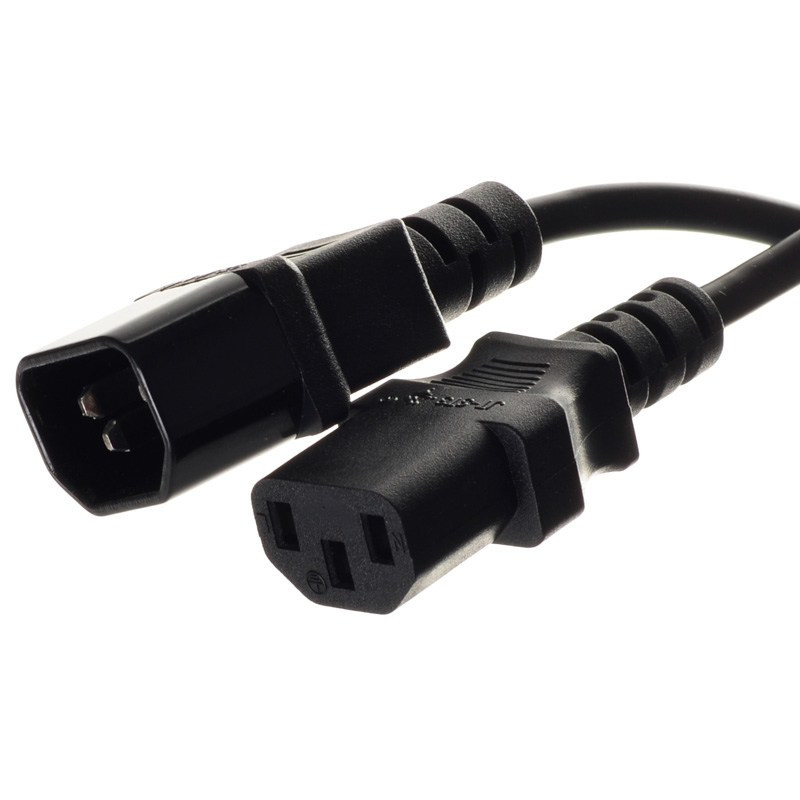 PRZEWÓD PRZEDŁUŻACZ IEC320 1,5m ZASILAJĄCY MONITOR