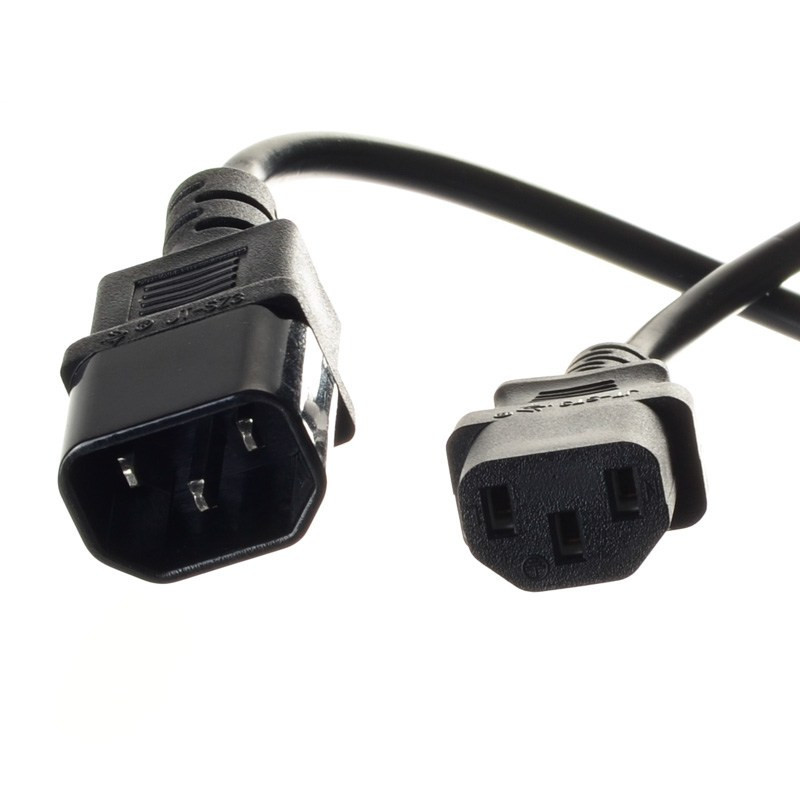 PRZEWÓD PRZEDŁUŻACZ IEC320 1,5m ZASILAJĄCY MONITOR