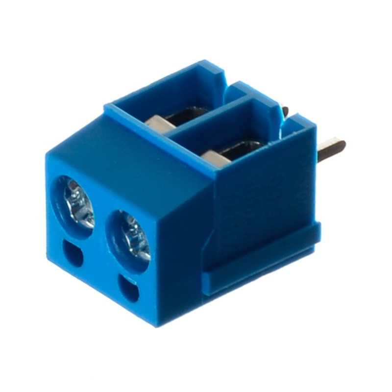 ZŁĄCZE AK 2PIN 5,0mm H=12,5mm XY305