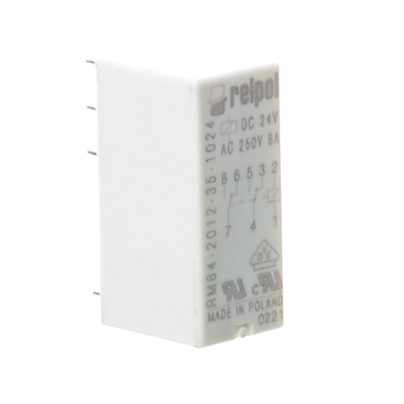 PRZEKAŹNIK 24V DC 2x8A RELPOL RM84-2012-35-1024