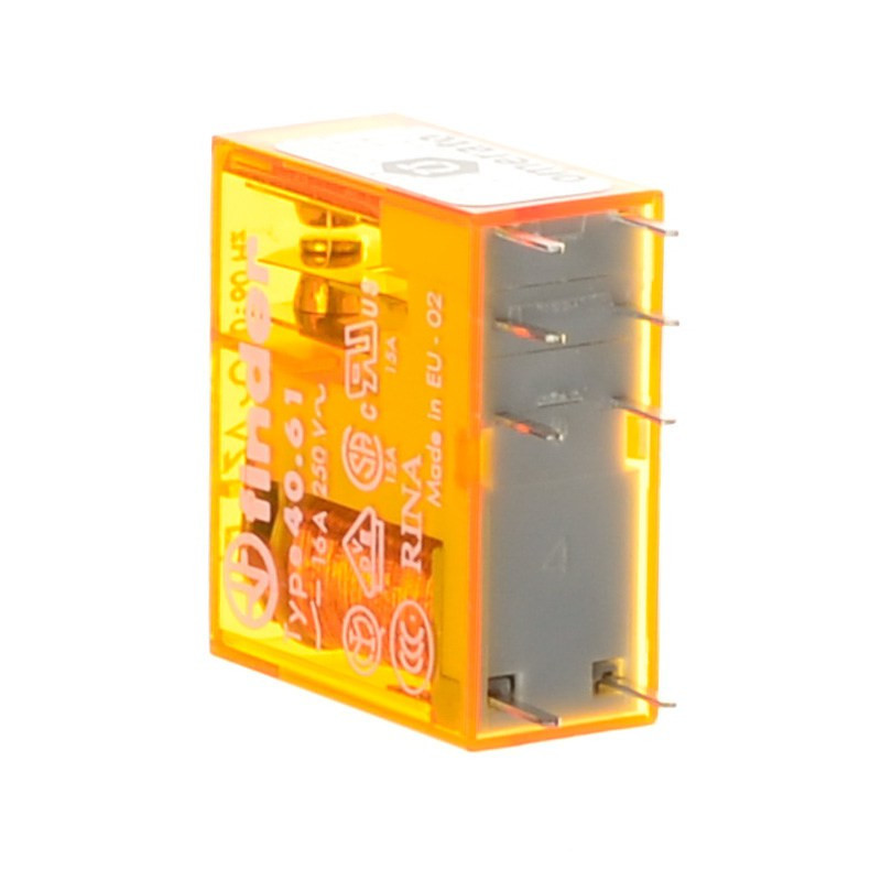 PRZEKAŹNIK 12VAC 1x16A  40.61 FINDER  F40.61.8.012.0000