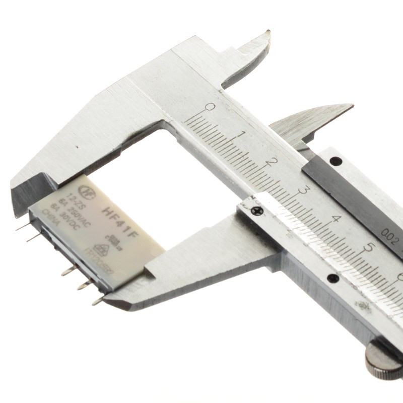 PRZEKAŹNIK 12VDC  6A  HF41F-012-ZS(555) HONGFA, 1 styk przełączny