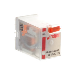PRZEKAŹNIK 230V AC 6A R4 4-STYKI R4N-2014-23-5230-WT RELPOL