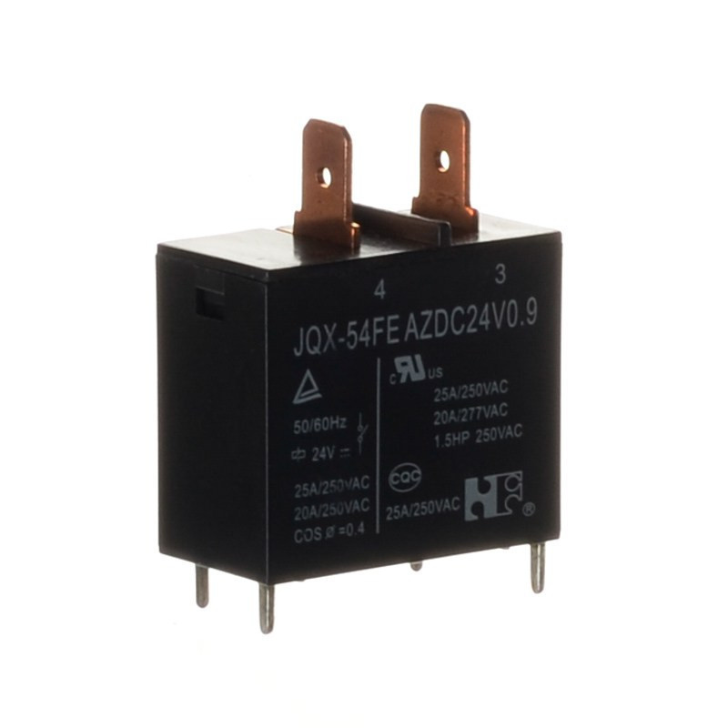 PRZEKAŹNIK 24V DC 25A 1-STYK JQX-54FE AZDC24V0.9 900mW MOC CEWKI