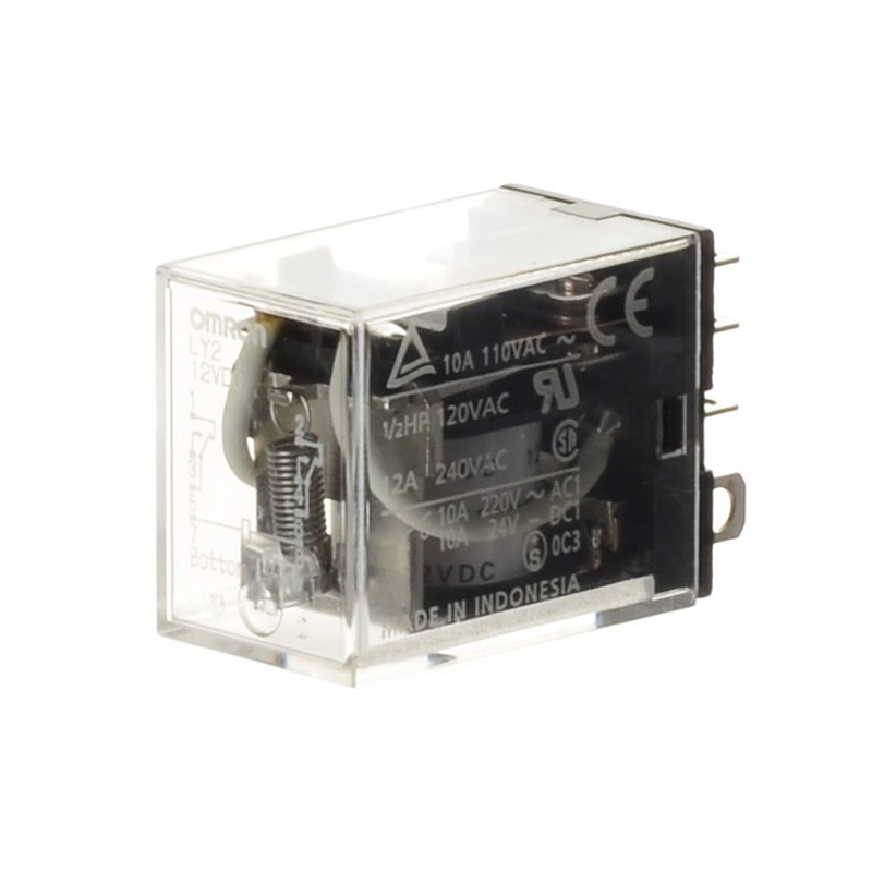 PRZEKAŹNIK 12VDC  LY-12DC OMRON DPDT 10A 110V