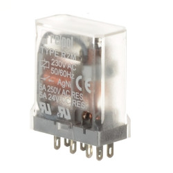 PRZEKAŹNIK  230V AC R2M-2012-23-5230;; 2 styki przełączne; 5A; 250V AC; 5A; 24V DC; do gniazda; Relpol; RoHS