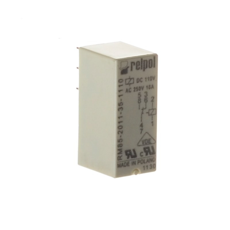 PRZEKAŹNIK  110V DC 1x16A RM-85-2011-35-1010 W   moc cewki 480mW RELPOL