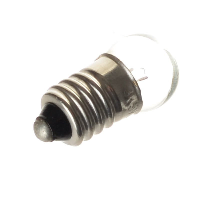 ŻARÓWKA E10 BIAŁA 3,5VDC 200mA 0,7W WKRĘCANA