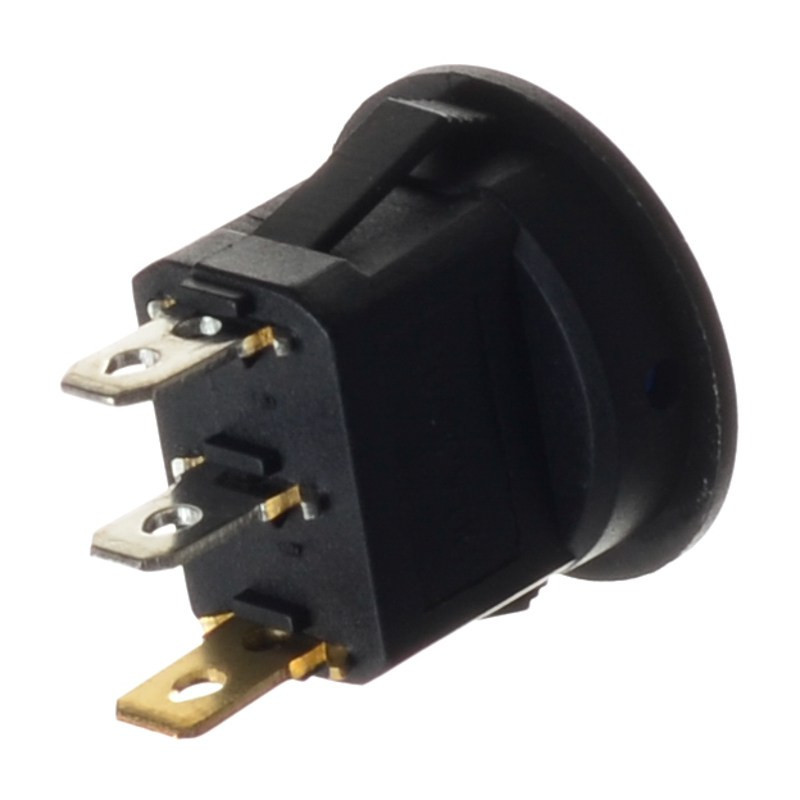 PRZEŁĄCZNIK DC 12V OKRĄGŁY PODŚWIETLANY