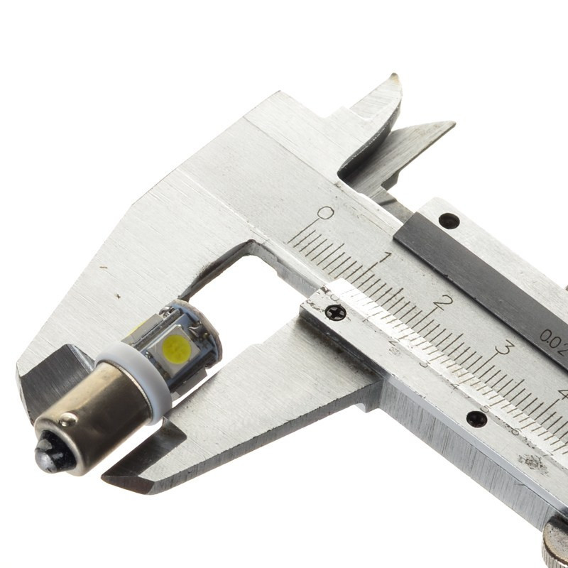 ŻARÓWKA SAMOCHODOWA BA9S BIAŁA ZIMNA 5050