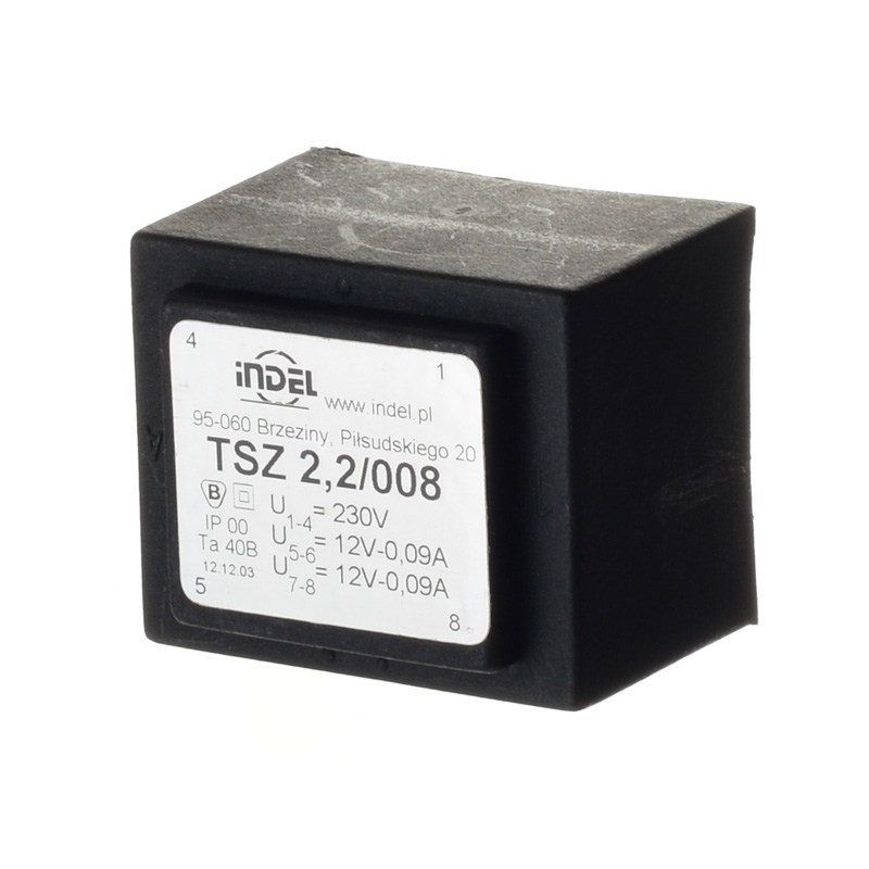 TSZ 2,2/008 2x12V 2x0,09A