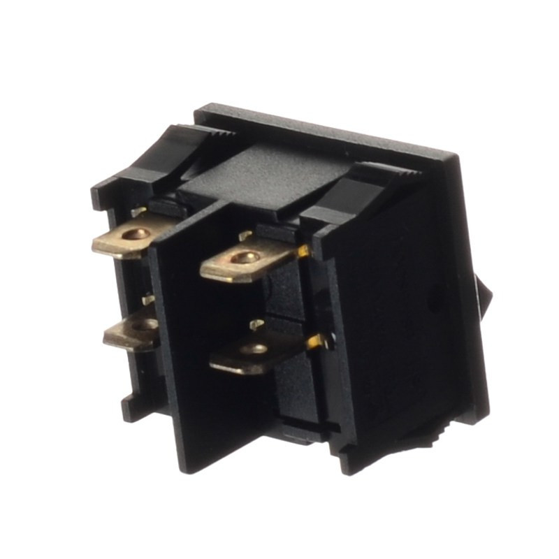 PRZEŁĄCZNIK PODWÓJNY 4pin/2poz 4A KOŁYSKOWY 1/0