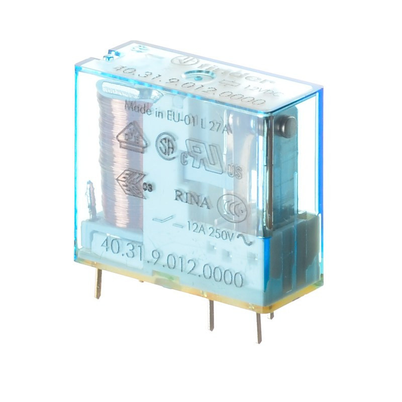 PRZEKAŹNIK 12V DC 1x12A FINDER 40.31.9.012.0000