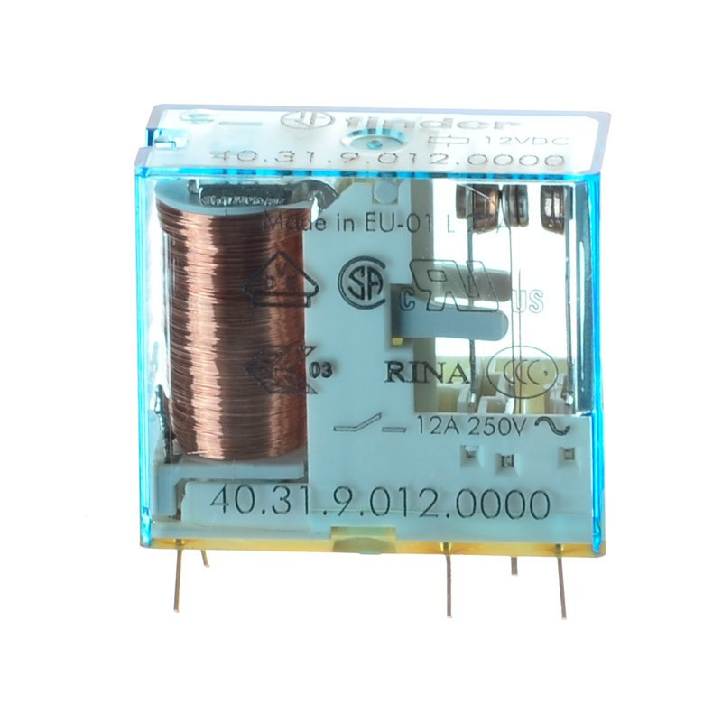 PRZEKAŹNIK 12V DC 1x12A FINDER 40.31.9.012.0000