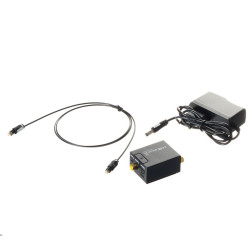 KONWERTER OPTYCZNY TOSLINK COAXIAL NA 2x RCA