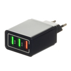 ŁADOWARKA USB 5V 2,4A 9V 1,8A FAST CHARGE