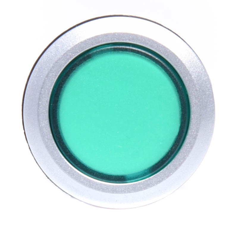 PRZEŁĄCZNIK PRZYCISKOWY (CHWILOWY) ZIELONY LAS1 22mm ON-(ON) 1tor BEZ PODŚW.