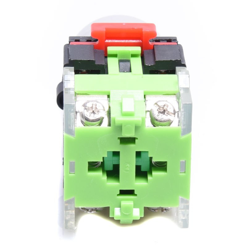 PRZEŁACZNIK CHWILOWY STRZAŁKA OFF-(ON) 2 POZ.10A 500V AC  22mm