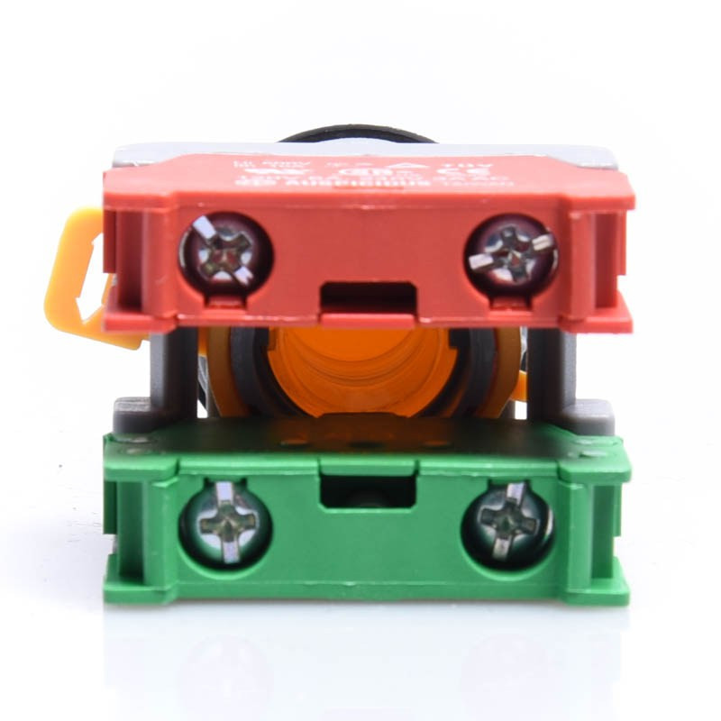 PRZEŁACZNIK CHWIL.ŻÓŁTY PBF22-1-O/C-Y kryty, NO-NC, 22mm