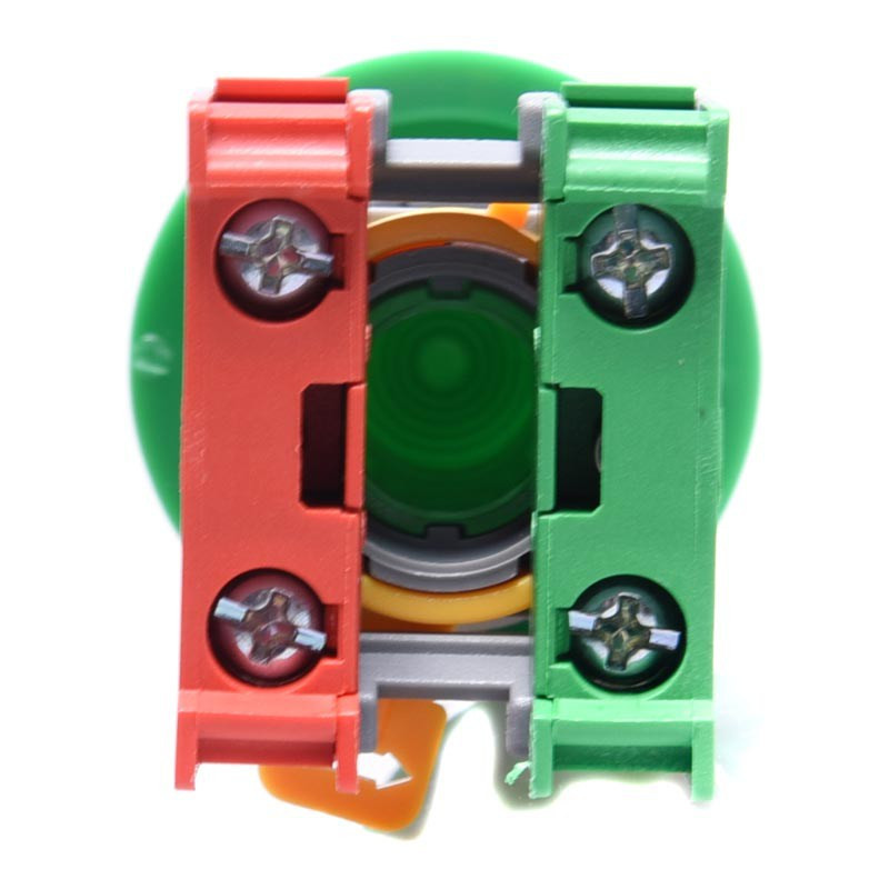 PRZEŁĄCZNIK EB22-1O/C-G ON-(OFF)+OFF-(ON)  2 TORY ZIELONY GRZYBKOWY ODKRĘCANY