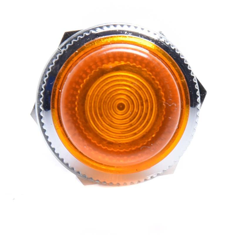 KONTROLKA NA ŻARÓWKĘ E10 16mm POMARAŃCZOWA (bez żarówki)