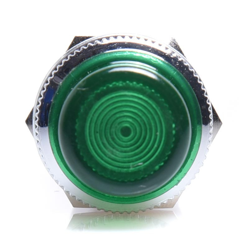 KONTROLKA NA ŻARÓWKĘ E10 16mm ZIELONA