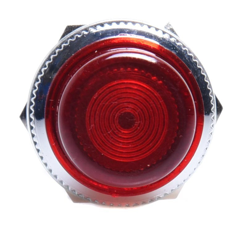 KONTROLKA NA ŻARÓWKĘ E10 16mm CZERWONA