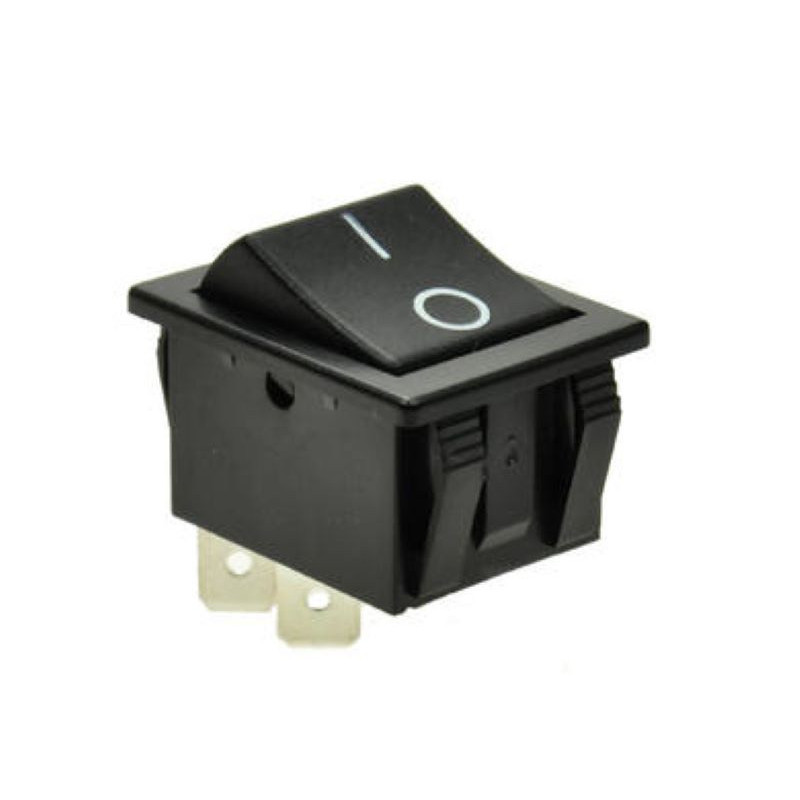 PRZEŁĄCZNIK C1551ALBB01 OFF-(ON); 2 TORY; CZARNY; BEZ PODŚWIETLENIA BULGIN MONOSTABILNY