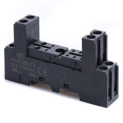 PODSTAWKA PRZEKAŹNIKA RM82/94 14FF2ZC2  NA SZYNĘ DIN 8-pin