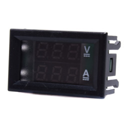 AMPEROMIERZ I WOLTOMIERZ DWA W JEDNYM 0÷10A DC; 0÷99,9V DC