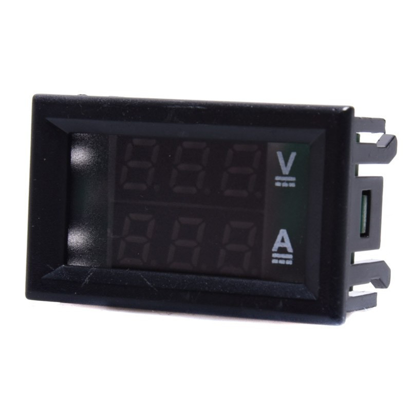 AMPEROMIERZ I WOLTOMIERZ DWA W JEDNYM 0÷10A DC; 0÷99,9V DC