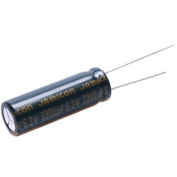 KEL 3300uF/6,3V 10x30 105°C Jamicon KONDENSATOR ELEKTROLITYCZNY