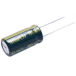 KEL 1800uF/6,3V 10x20mm 105°C Jamicon KONDENSATOR ELEKTROLITYCZNY