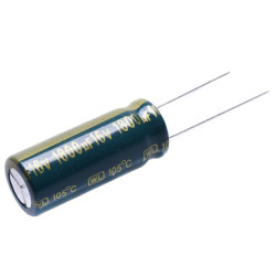 KEL 1800uF/16V 10x25 105°C Jamicon KONDENSATOR ELEKTROLITYCZNY
