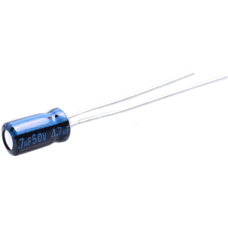 KEL 4,7uF/50V 4x7 105°C Jamicon KONDENSATOR ELEKTROLITYCZNY