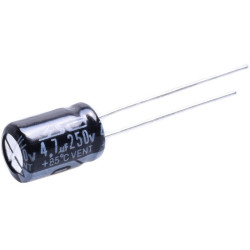 KEL 4,7uF/250V 8x12 85°C SC KONDENSATOR ELEKTROLITYCZNY