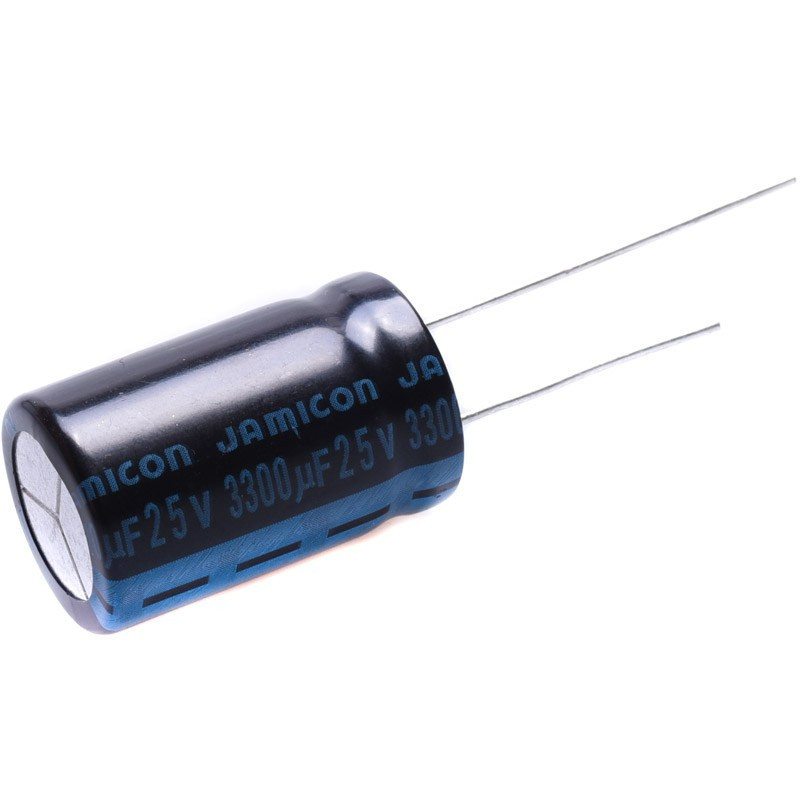 KEL 3300uF/25V 16x21  105°C Jamicon KONDENSATOR ELEKTROLITYCZNY