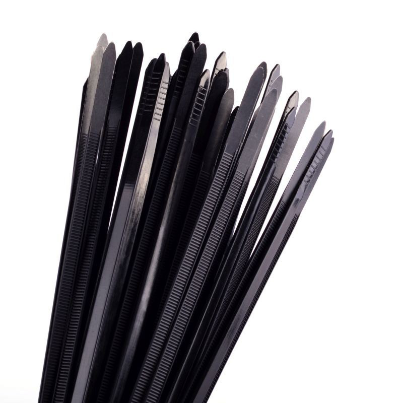 OPASKA ZACISKOWA 300x3,5 op. 100szt. CZARNA