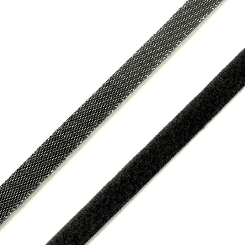 TAŚMA RZEPOWA 10mm 5m CZARNA D-LAN