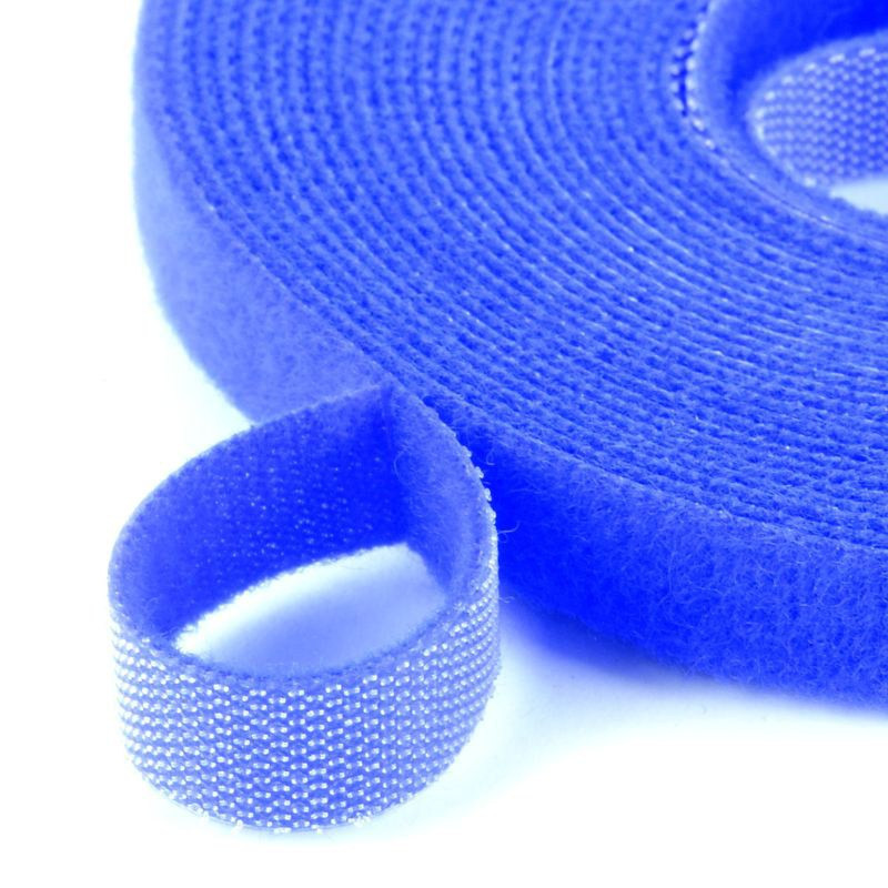 TAŚMA RZEPOWA 10mm 5m NIEBIESKA D-LAN