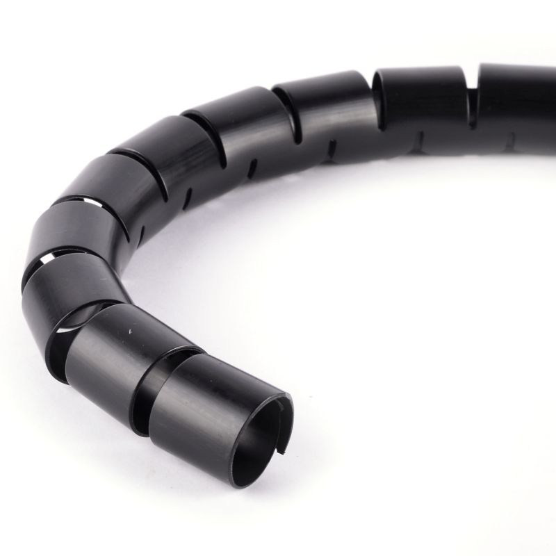 ORGANIZER PRZEWODÓW SPIRALNY 16mm 1,5m CZARNY